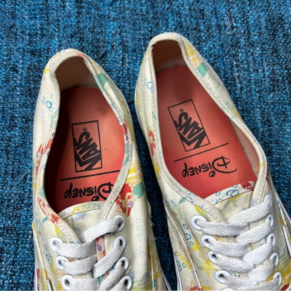 RARE Vans x Disney Little Mermaid Authentic Sneakers Limited Edition - Picture 5 of 10